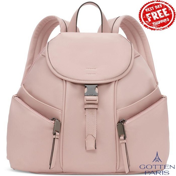 Shay Nylon Front Buckle Zip Around Backpack Rosewood Women\'s Bag main image 4